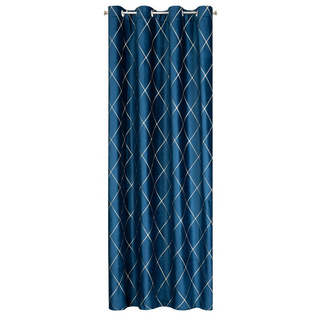 Zasłona Pier granatowa 140x250
