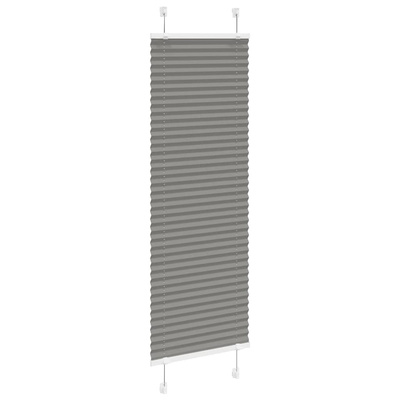 Roleta plisowana antracytowa 40x100 cm Szerokość tkaniny 39,4cm