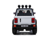 Auto Terenowe Na Akumulator YSA023 Biały 24V Dla Dzieci LED Pilot MP3