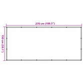 Siatka transportowa, zielona, 1,5x2,7 m, HDPE