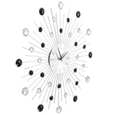 Zegar ścienny z mechanizmem kwarcowym, nowoczesny design, 50 cm