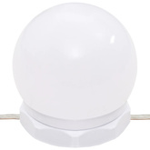 Szafka z lustrem i oświetleniem LED, czarna, 76x15x55 cm