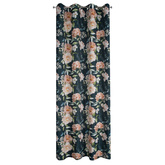 Zasłona Salma czarna 140x270