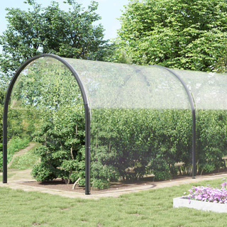 Osłona na rośliny przezroczysty 8 x 8 m PVC