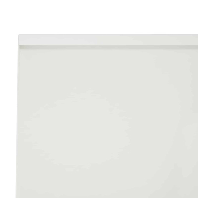 Mur oporowy 6 szt. 100 x 12 x 30 cm Stal Biały