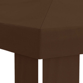 Pokrycie altany 6 x 3 m brązowy Poliester 190 gsm