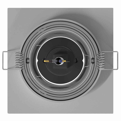 Reflektor 6 pcs Srebrny 9 x 9 x 2 cm Aluminium