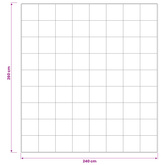 Zestaw kołdry 90% z gęsiego puchu FULDA 3 szt. 240 x 260 cm
