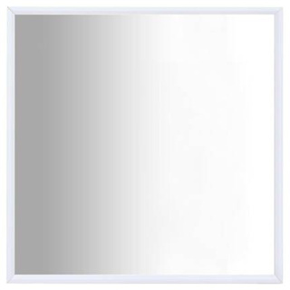 vidaXL Lustro w białej ramie, 50x50 cm