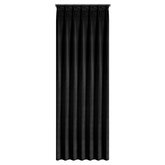 Zasłona Melanie czarna 80x270