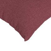 Poduszki na sofę 2 pcs Czerwone wino 50 x 50 cm tkanina