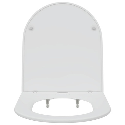Deska toaletowa Biały 47 x 36 x 3,4 cm Duroplast