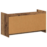 Szafka na buty z drzwiami Stare drewno 100 x 39,5 x 51 cm