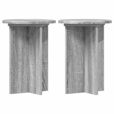 Stojak na rośliny 2 pcs Szary Sonoma ?29,5 x 40 cm
