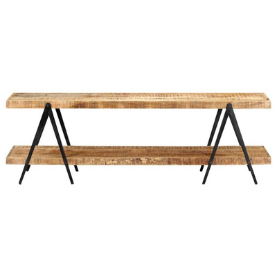 vidaXL Szafka pod TV, 160 x 40 x 50 cm, lite drewno mango