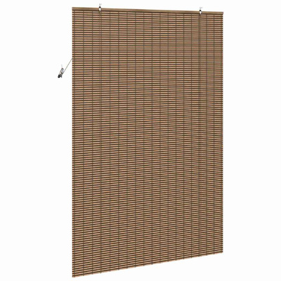Roleta brązowy 150 x 220 cm Bambus