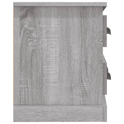 Szafka pod TV, szary dąb sonoma, 100x35,5x45 cm vidaXL