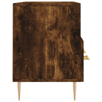 vidaXL Szafka pod TV, przydymiony dąb, 102x36x50 cm wariant 6
