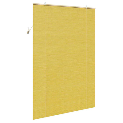 Roleta żółty 150 x 220 cm Bambus