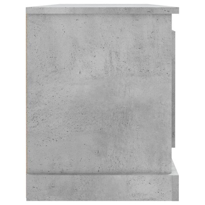 Szafka pod TV, szarość betonu, 100x35,5x45 cm vidaXL