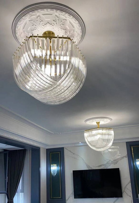 Lampa ' Murano Plaza Gold' - 80cm