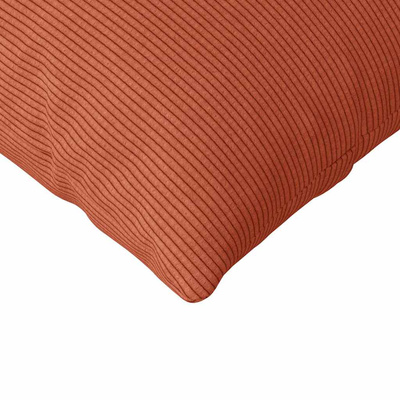 Poduszki na sofę 2 pcs Czerwono-pomarańczowy 200 x 40 cm