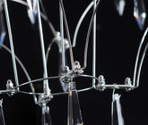 MEERA CRYSTAL 80 CM NICKEL CHROME ADANI AD239