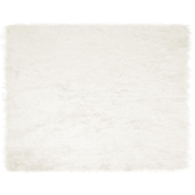 Dywan z sztucznej owczej skóry TAFALLA Biały 200 x 280 cm