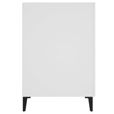 vidaXL Biurko, białe, 140x50x75 cm, materiał drewnopochodny wariant 4