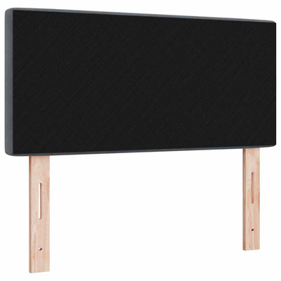 Zagłówek Ciemnoszary 90 cm Aksamit