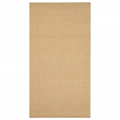 vidaXL Dywanik, naturalny sizal, 80x150 cm, czarny