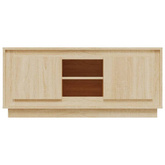 vidaXL Szafka pod TV, dąb sonoma, 102x35x45 cm materiał drewnopochodny