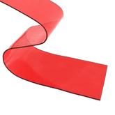 Kurtyna paskowa, czerwona, 200 mm x 1,6 mm, 10 m, PVC