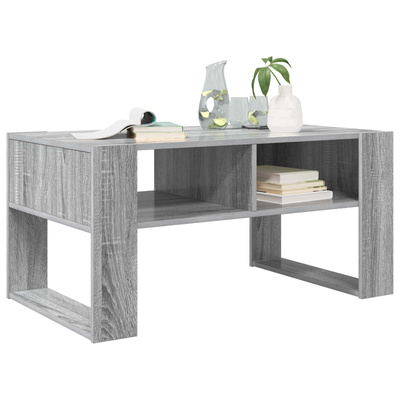 Stolik kawowy Szary Sonoma 92 x 53 x 45 cm Drewno inżynieryjne