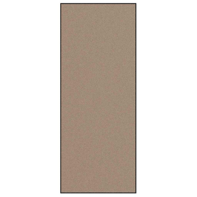 Dywanik wejściowy Beżowy i czarny 120 x 300 cm 100% poliamid