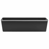Skrzynki na kwiaty do palet euro 12 pcs Czarny