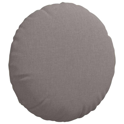 Poduszki na siedziska 2 pcs Ciemnoszary ?40 x 13 cm tkanina