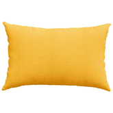 Poduszki na sofę 2 pcs Jasnożółty 60 x 40 cm Tkanina sztruksowa