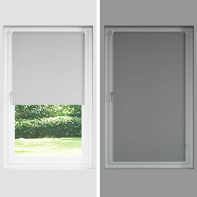 Roleta zaciemniająca Off White 95x230 cm Szerokość tkaniny