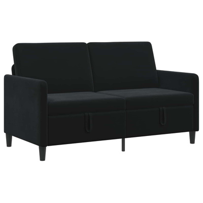 Sofa z miejscem do przechowywania Czarny 152 x 78 x 87 cm