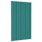Panel dachowy 36 pcs zielony 80 x 45 cm Stal galwanizowana