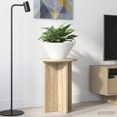 Stojak na rośliny 2 pcs dąb Sonoma ?29,5 x 40 cm