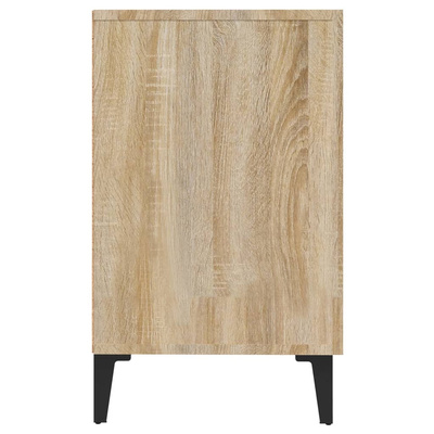 dąb sonoma, 100x36x60 cm, materiał drewnopochodny Komoda,