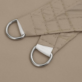 Prostokątny żagiel ogrodowy, tkanina Oxford, 3x5 m, taupe