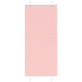 Roleta plisowana różowa 90x200 cm Szerokość tkaniny 89,4 cm