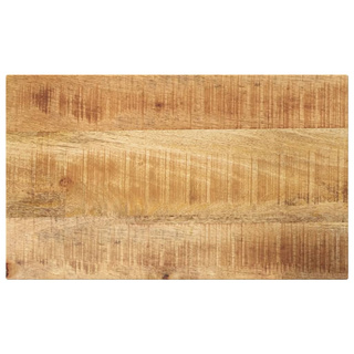 Blat do stolika, 60x20x3,8 cm, prostokątny, surowe drewno mango