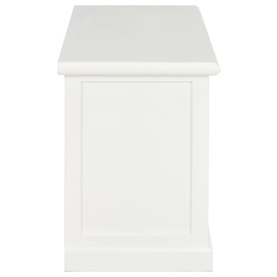 Szafka pod TV, biała, 90x30x40 cm, drewniana vidaXL