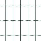 Ogrodzenie Euro 0,6 x 50 m Żelazo pokryte PVC zielony