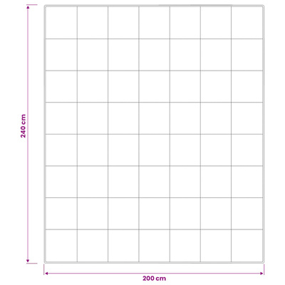Zestaw kołdry 90% z gęsiego puchu FULDA 3 szt. 200 x 240 cm