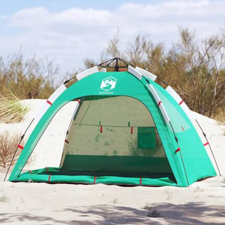 vidaXL Namiot plażowy, 2-os., zielony, wodoszczelny wariant 4